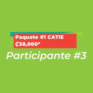 Relevos CATIE 2026 - Paquete #1 CATIE - Participante #3