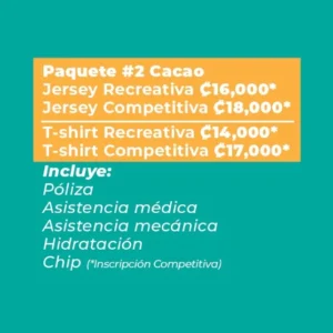 MTB-CATIE 2026 - Paquete #2 Cacao