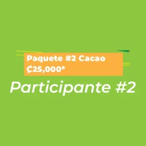 Relevos CATIE 2026 – Paquete #2 Cacao – Participante #2